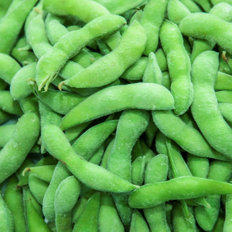 IQF edamame (sójové bôby)